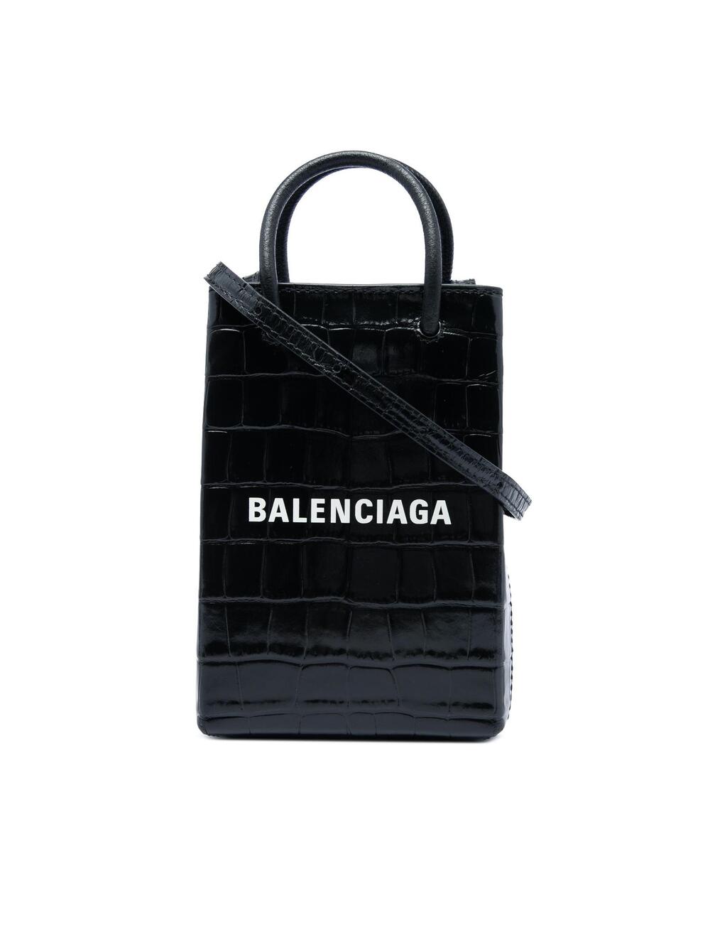 Balenciaga Mini Croc Embossed Leather #374616B50B